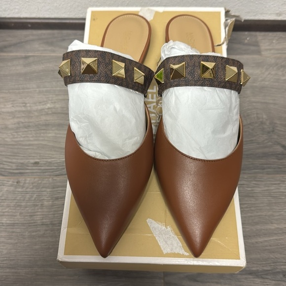 Michael Kors Women's Wren Studded Slip-On Flats - Picture 4 of 6